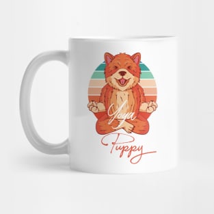 Zen Dogs Love Yoga Mug